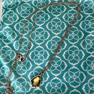 Kendra Scott Cory Pendant Necklace Rose Gold